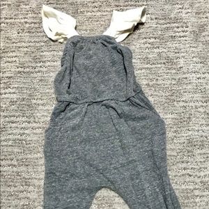 Everly B toddler criss cross Henley overalls